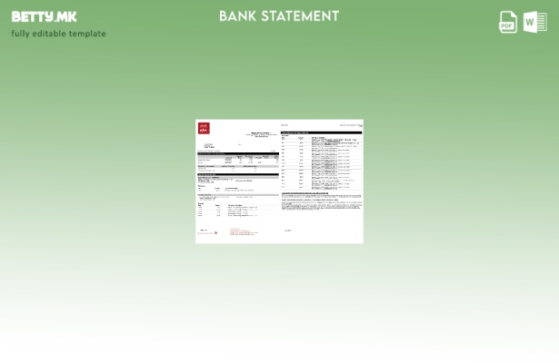 Модерен стил Австралија BECU шаблон страници за извод од банка