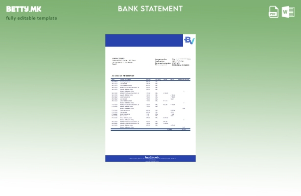 Модерен стил Бразил Банко Воторантим шаблон за извод од банка