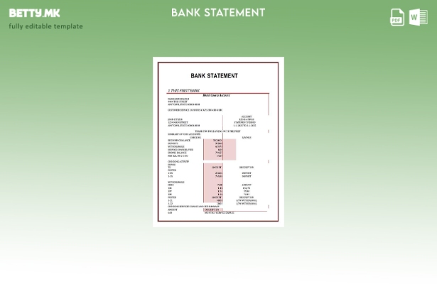 Модерен стил Шаблон за збор за прв извод од Нигерија