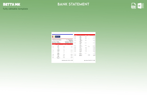 Модерен стил на Индија RBB Паметен шаблон за страници со зборови за извод од бан