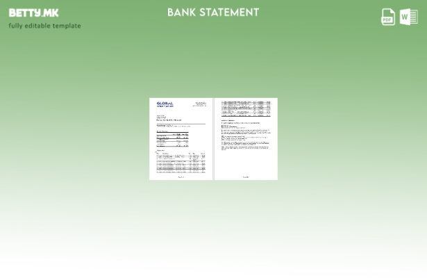 Модерен стил на САД Алјаска Глобалниот кредитен сојуз Шаблон за збор страници за