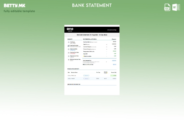 Модерен стил шаблон за зборови за изјава за картичка USA ONE