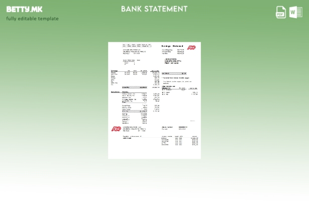 Модерен стил USA ADP деловен корпоративен извештај за заработка