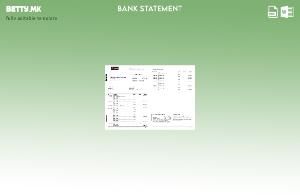 модерен стил Австралија NAB изводи од банка шаблон за зборови