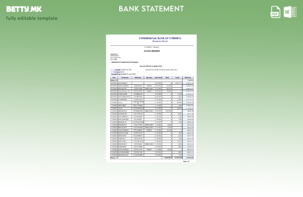 модерен стил Етиопија Комерцијална банка на Етопија шаблон за страници за зборов