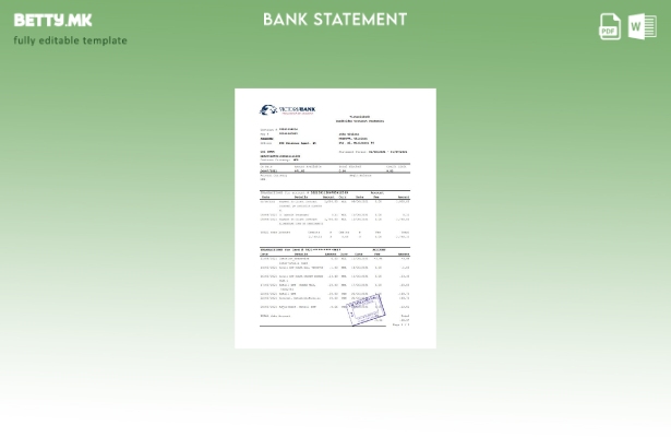 модерен стил Молдавија Викторијабанк банка извод шаблон ексел