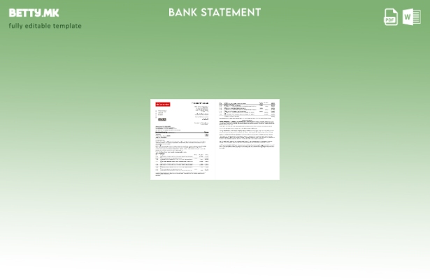 модерен стил Обединетото Кралство Сантандер шаблон за извод од банкарски збор (с