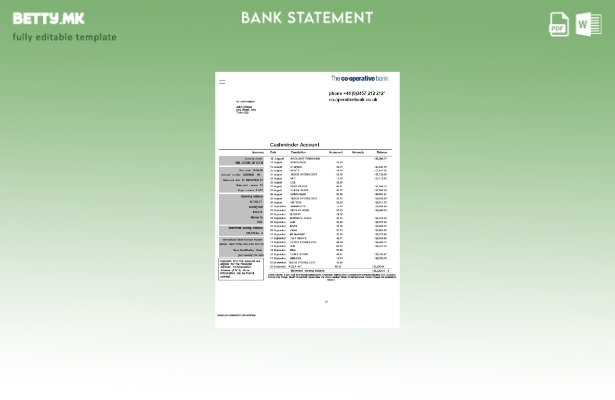 модерен стил Обединетото Кралство Шаблон за зборови за извод од банка за соработ