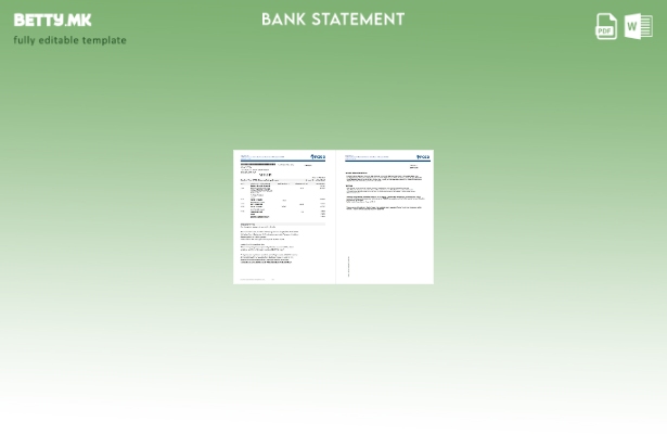 модерен стил Шаблон за збор страници со изјава за DBSbank од Сингапур
