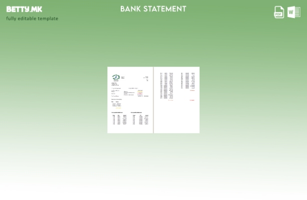 модерен стил на САД Дваесет и прва национална банка на Мејн Шаблон за збор стран