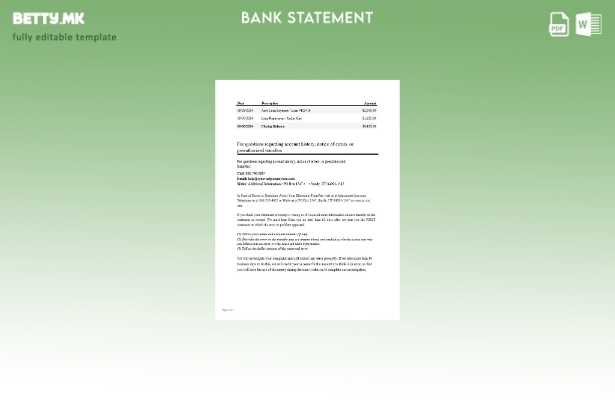 модерен стил USA Synovus шаблон за страници за збор за изводи од банка