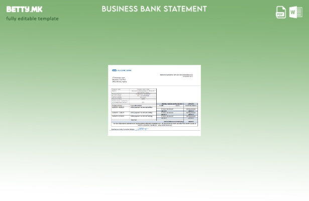 модерен стил Кипар Грчки банкарски бизнис извод од банка scr шаблон