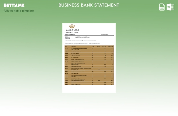 модерен стил на компанијата Masraf Al Rayan Bank што го проверува изводот на сме