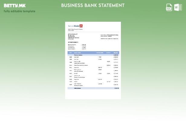 модерен стил на компанијата Panama Banco Aliado што го проверува изводот на смет