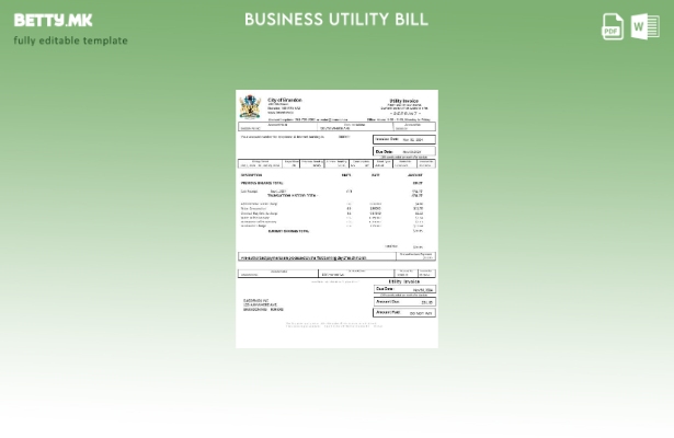 Бизнис сметка за комунални услуги на САД Брендон Мисисипи