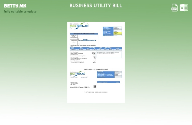 Бизнис сметка за комунални услуги на САД Индијана SCI REMC