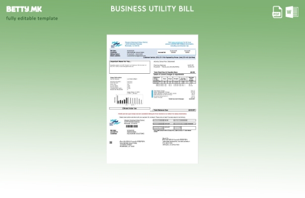 Деловна сметка за комунални услуги за Западен општински воден округ на САД