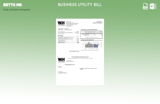 Деловна сметка за комунални услуги на Кооперативното здружение на електрична ене