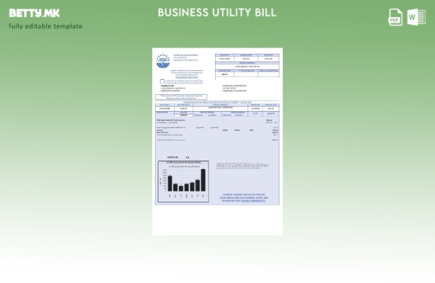Деловна сметка за комунални услуги на САД Лејквуд воден округ