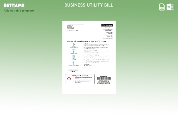 Деловна сметка за лиценцирање ТВ за комунални услуги