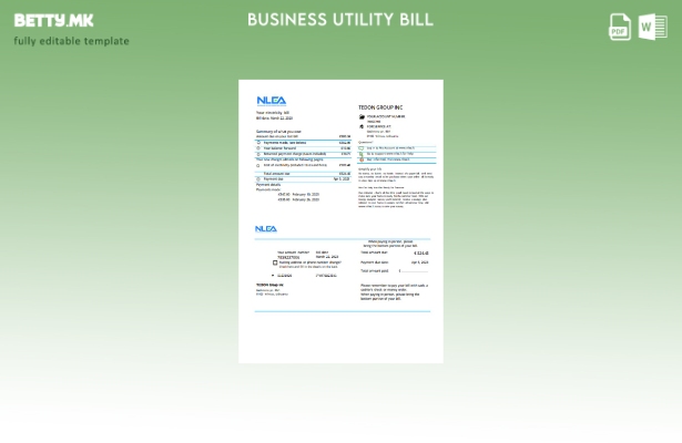 Модерен стил на Националната литванска енергетска асоцијација за комунални делов