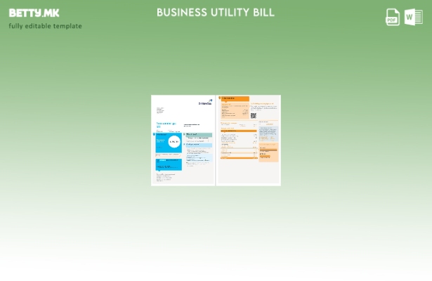 Обединетото Кралство Страници со сметки за деловни комунални услуги за британски