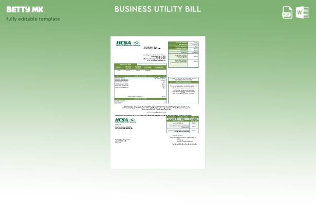 САД Вирџинија HCSA деловна сметка за комунални услуги