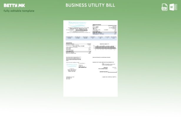 Сметка за деловно комунални услуги на Одделот за вода на САД Јангстаун