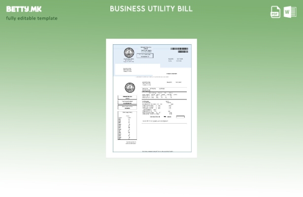 Сметка за комунални услуги за водоснабдување во САД Флорида