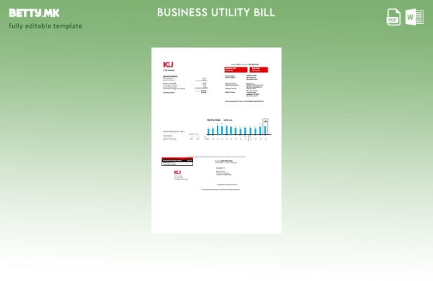 Сметка за комунални услуги за електрична енергија во САД во Кентаки
