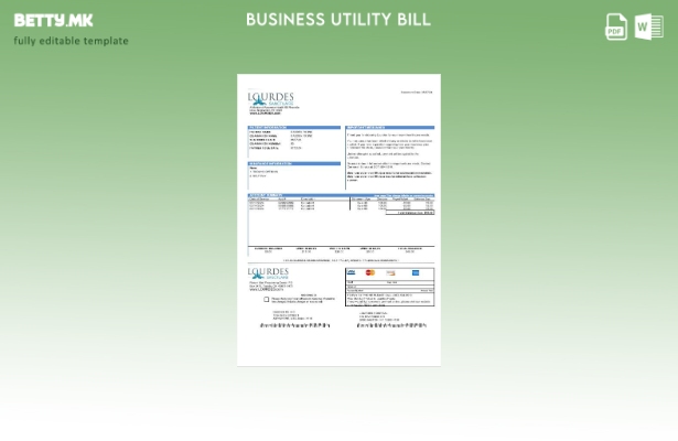 Сметката за деловни комунални услуги на САД Лурд