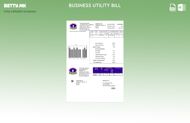 Сметката за деловни комунални услуги на Туркменистан Туркменгаз