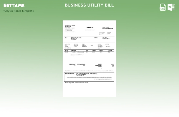Сметката за деловни комунални услуги на USA West Shore