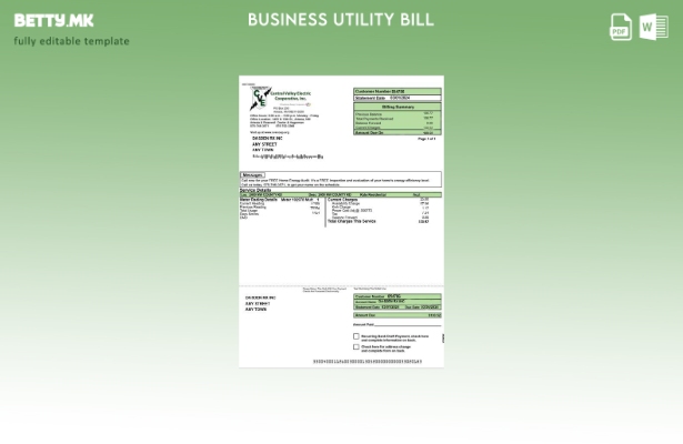 Сметката за електрична енергија во Централна долина на САД