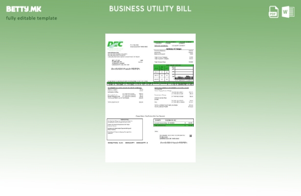 Сметката за комунални услуги на САД Делавер Електрик Ко оп