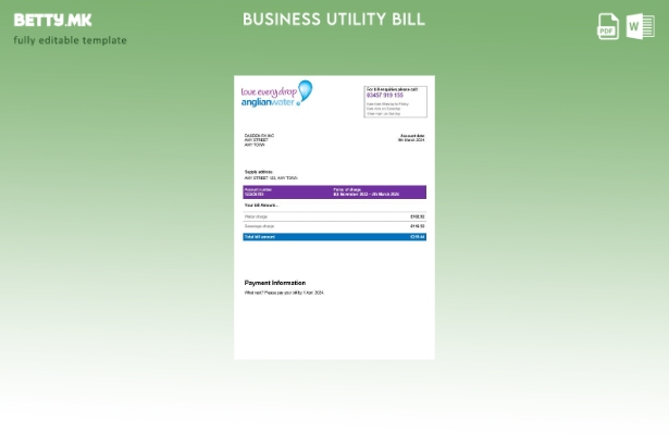 Сметката за комунални услуги на англиската компанија за вода во САД