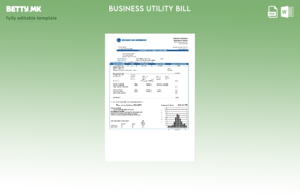 Сметката за комунални услуги на деловната корпорација за гас во САД Невада Југоз