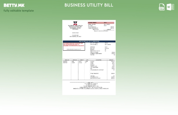 Соединетите Американски Држави Арканзас Западен Мемфис деловна сметка за комунал
