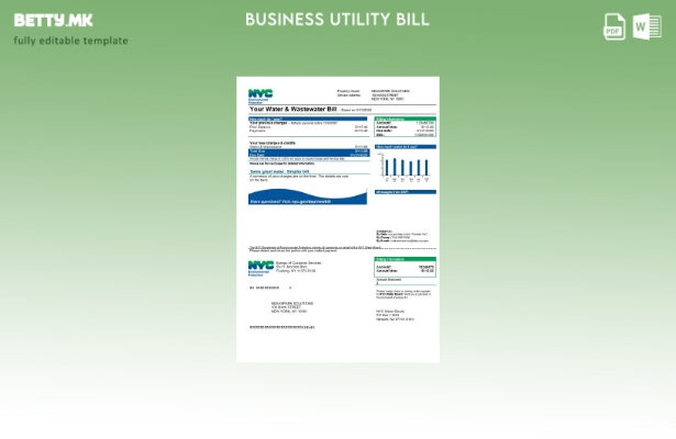 Соединетите Американски Држави Деловната сметка за комунални услуги на Одделот з
