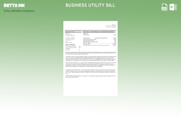 Страна за деловна сметка за комунални услуги во Вајоминг High West Energy 1