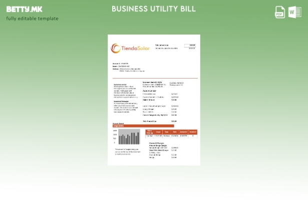 Уругвај TiendaSolar деловна сметка за комунални услуги