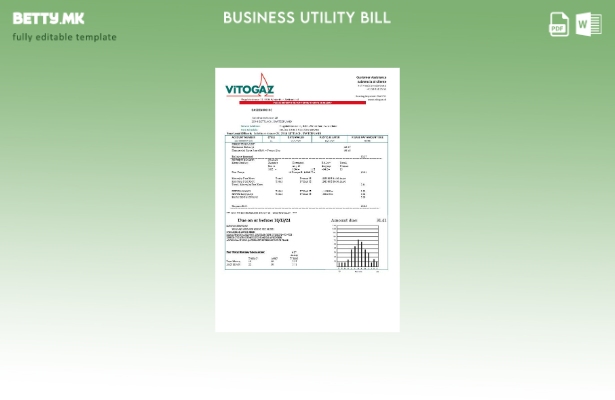 Швајцарија Vitogaz Switzerland AG деловна сметка за комунални услуги
