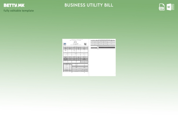 модерен стил Индија Jharkhand Bijli Vitran Nigam LTD. Шаблон за сметки за деловн