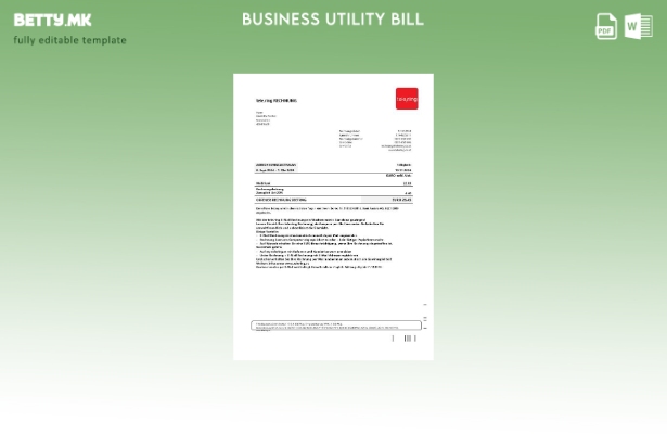 Sweden Tele Ring деловна сметка за комунални услуги
