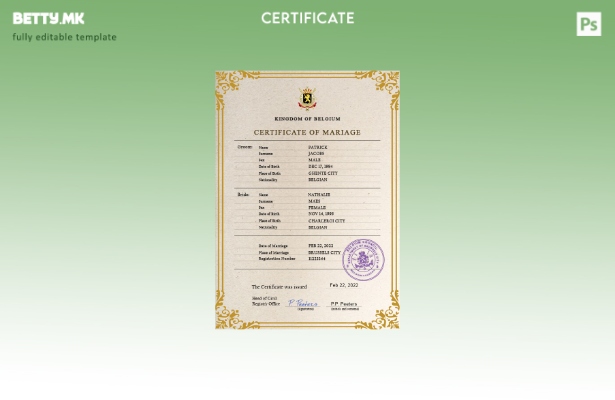 Модерен стил Белгија шаблон PSD шаблон за Австралија за брак
