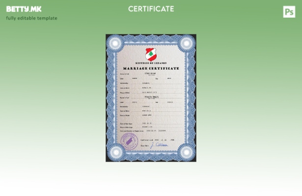 Модерен стил Либански шаблон за шаблон PSD