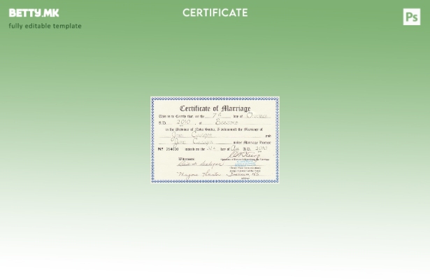 Модерен стил Шаблон за Австралија за брак од канадската провинција Нова Шкотска