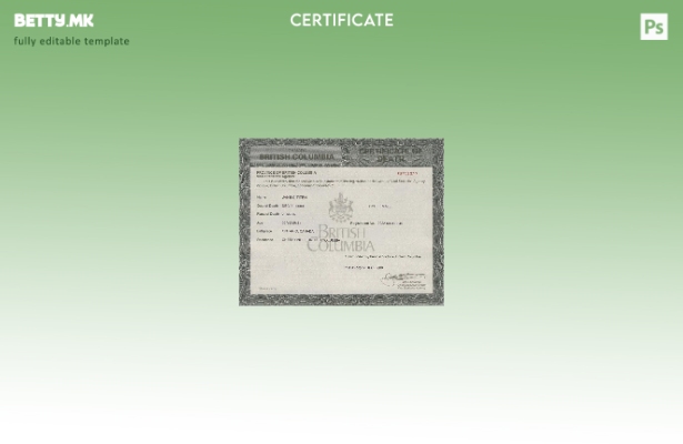 Модерен стил на Канада, Британска Колумбија, шаблон за австралиска смрт во шабло