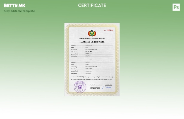 Модерен стил шаблон за Австралија за брак на Боливија