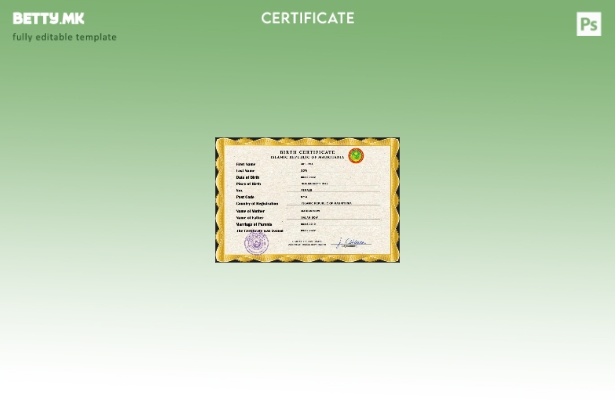 Модерен стил шаблон за PSD извод од мавританија